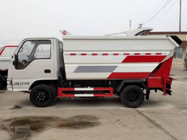 	躍進S70國六4方無泄漏自裝（後掛桶）卸式垃圾車