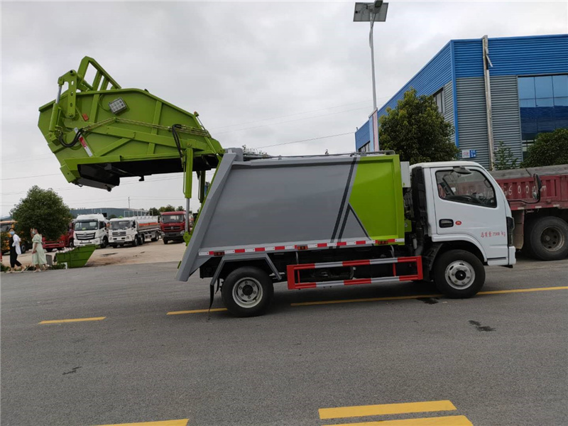 國六東風6方壓縮垃圾車