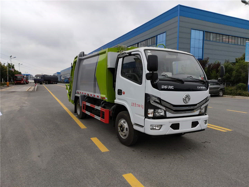國六東風6方壓縮垃圾車