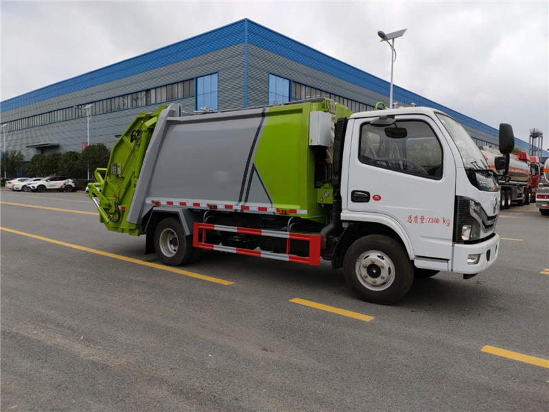 國六東風6方壓縮垃圾車