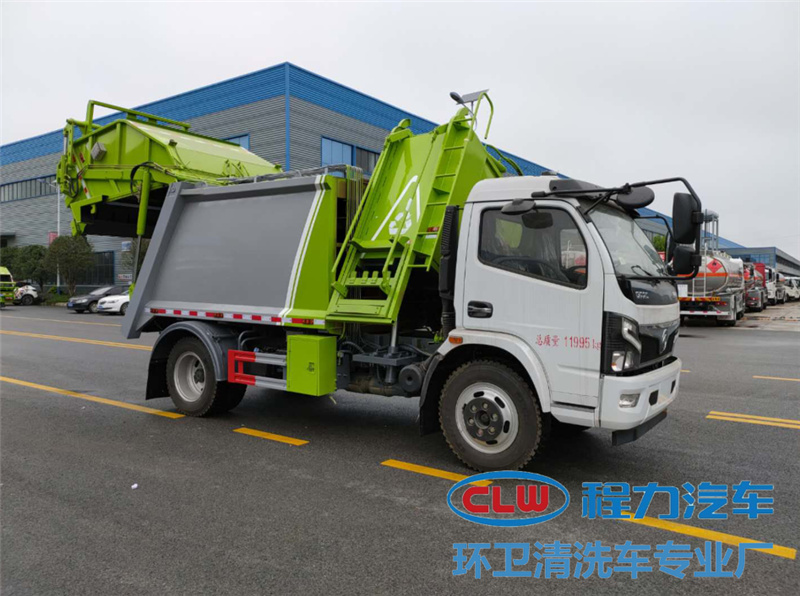 國六東風分類壓縮垃圾車