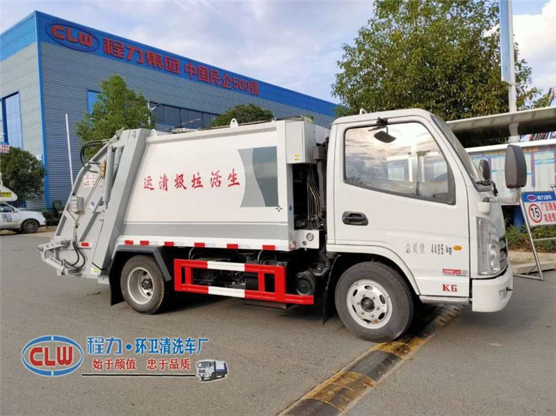 國六凱馬4方壓縮垃圾車