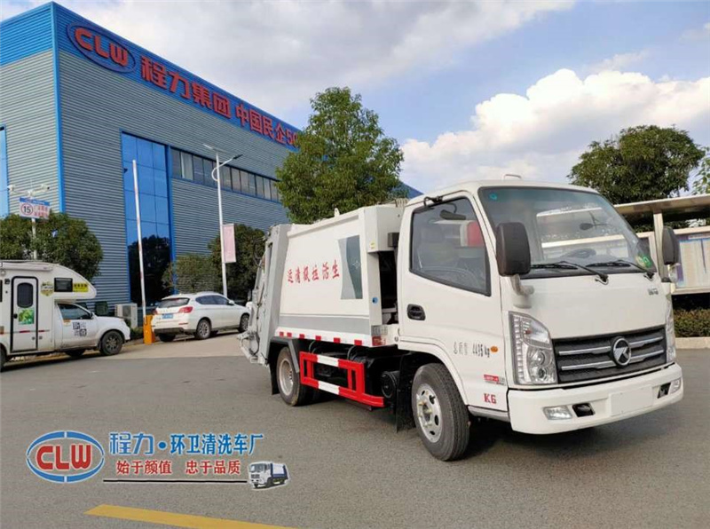 國六凱馬4方壓縮垃圾車