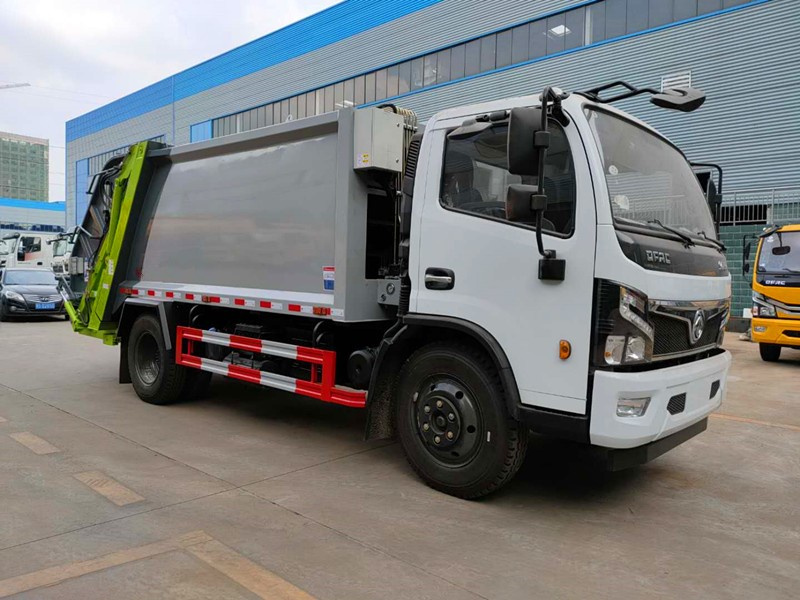 國六東風8方壓縮垃圾車
