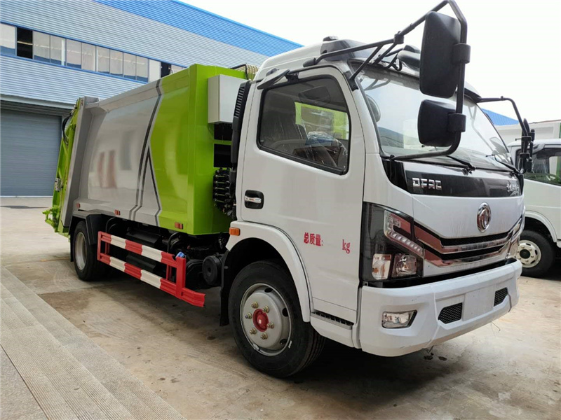 國六東風8方壓縮垃圾車