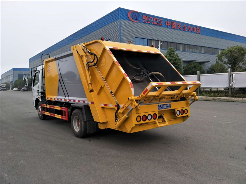 國六東風8方壓縮垃圾車