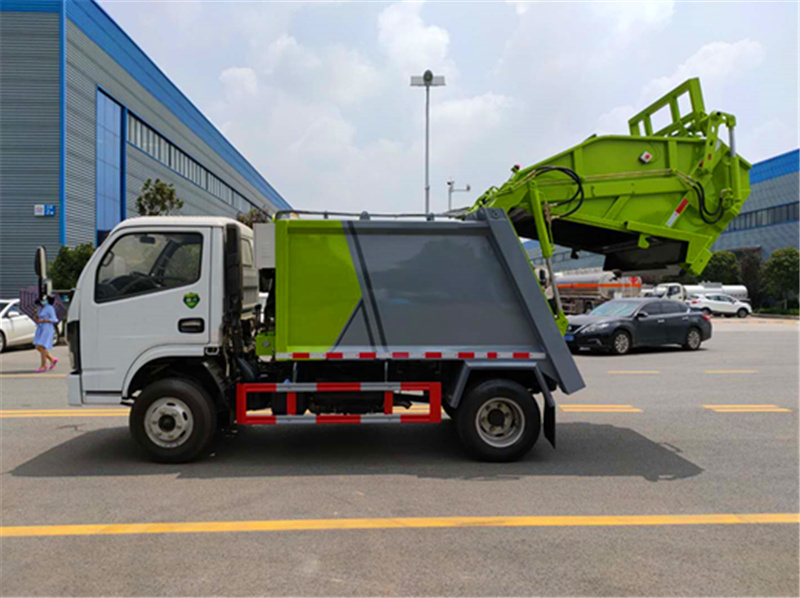 國六東風4方壓縮垃圾車