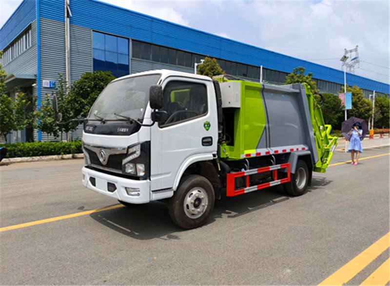 國六東風4方壓縮垃圾車