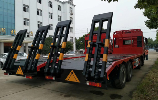 【國五】解放J6前四後八平板車
