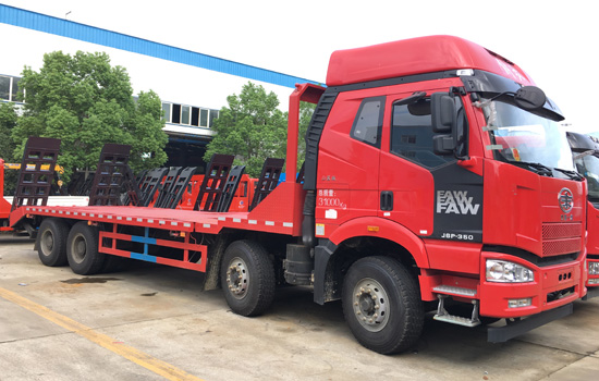 【國五】解放J6前四後八平板車