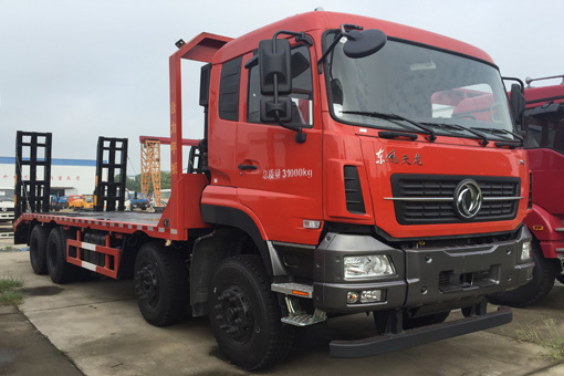 【國五】東風天龍前四後八平板車