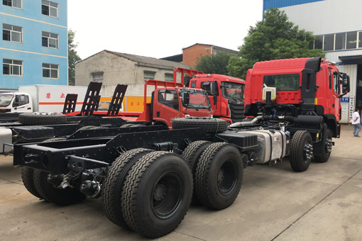 【國五】江淮K5前四後八挖機平板車