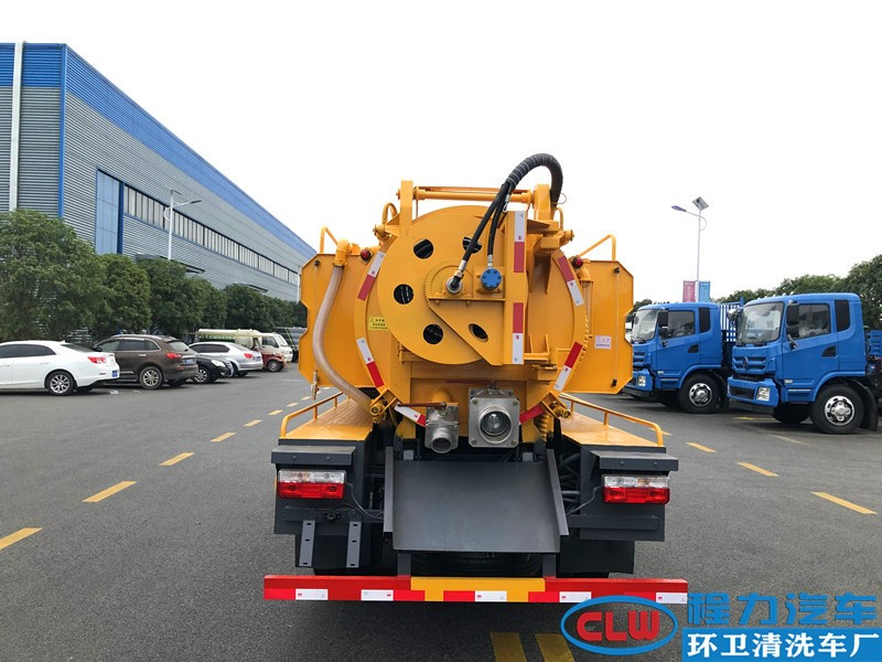 國六東風小多利卡6方清洗吸汙車