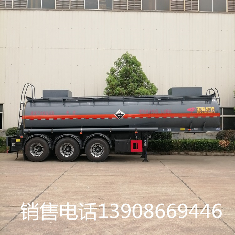 三橋半掛腐蝕性物品罐式運輸車