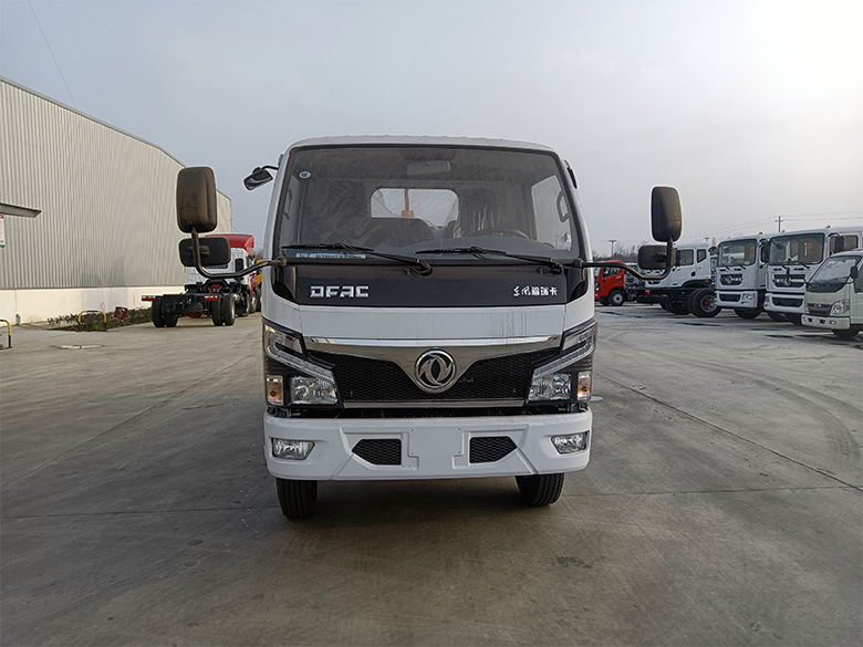 東風多利卡6方車廂可卸式垃圾車